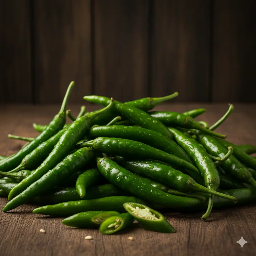 Green Chilli export from India