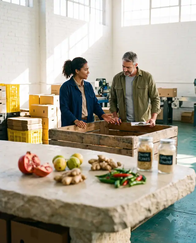 Export fruit, vegetables and dehydrated ingredients from India
